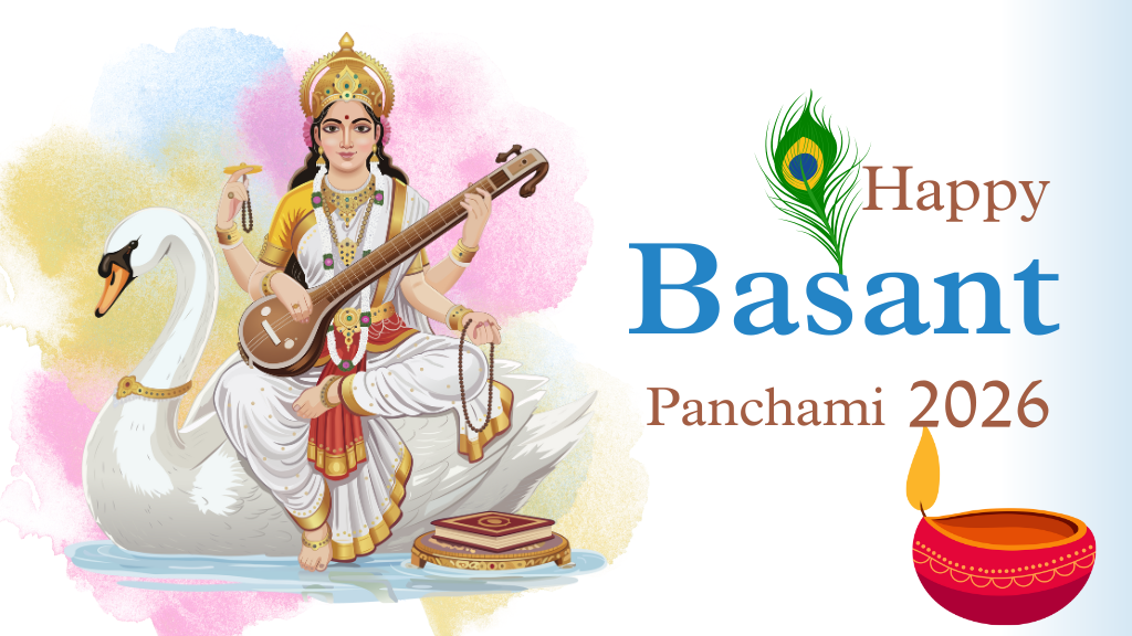 Basant Panchami 2026 in Hindi : Date, Pooja Muhurt, Saraswati mata ki Pooja vidhi