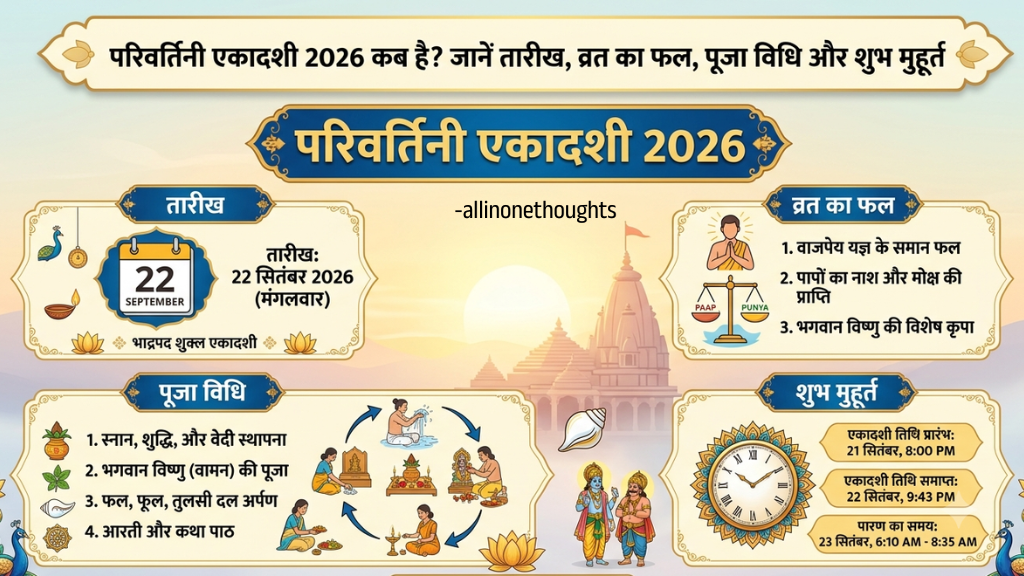 परिवर्तिनी एकादशी 2026 कब है? जानें तारीख, व्रत का फल, पूजा विधि और शुभ मुहूर्त