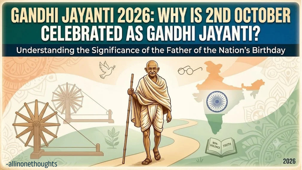 Gandhi Jayanti 2026: Why Is 2nd October Celebrated as Gandhi Jayanti?