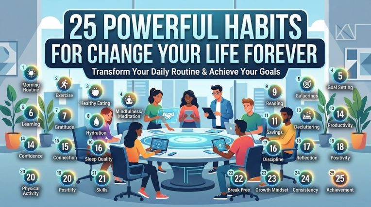 25 Habits for a successful and productive life