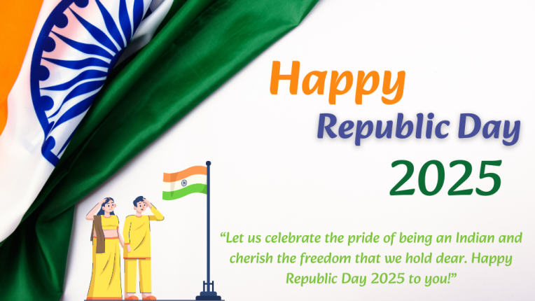 Celebrate Republic Day 2025 with best wishes