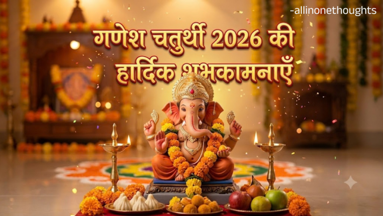 गणेश चतुर्थी 2026 की हार्दिक शुभकामाएं | Happy Ganesh Chaturthi 2026