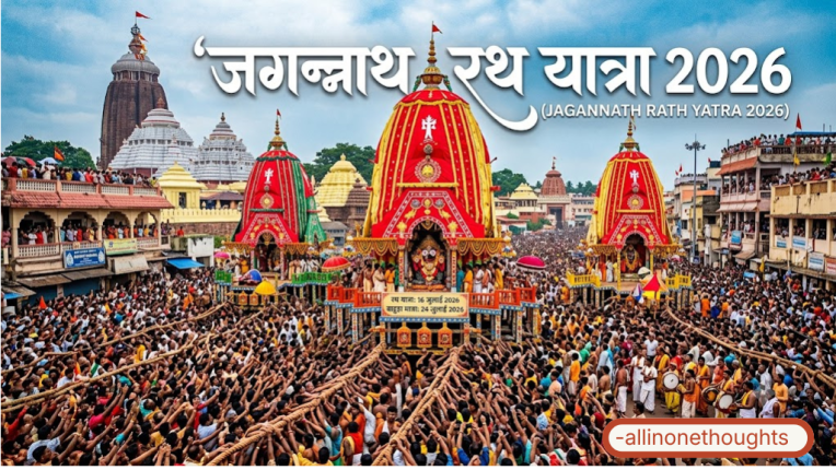 जगन्नाथ रथ यात्रा 2026 तिथि, इतिहास, महत्व और संपूर्ण जानकारी | Jagannath Rath yatra in 2026?