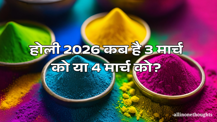 होली 2026 कब है 3 मार्च को या 4 मार्च को? | होलिका दहन की पौराणिक कथा | Holi 2026